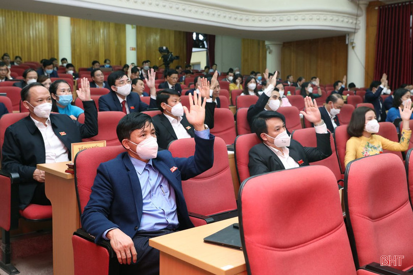 Thông báo kết quả Kỳ họp thứ 4 HĐND tỉnh Hà Tĩnh khoá XVIII