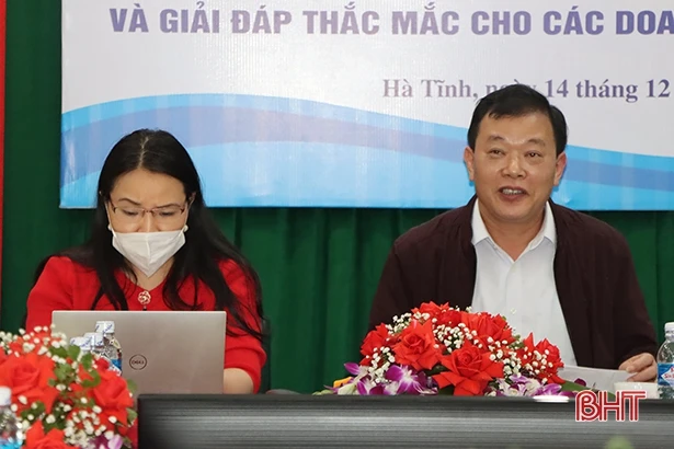 Doanh nghiệp Hà Tĩnh được cập nhật chính sách và các gói hỗ trợ về thuế