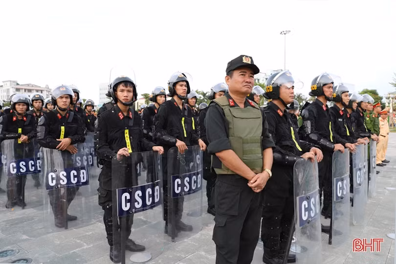 Công an Hà Tĩnh mở đợt cao điểm tấn công trấn áp tội phạm dịp Tết