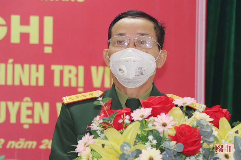 Ban CHQS huyện Vũ Quang có Chính trị viên mới