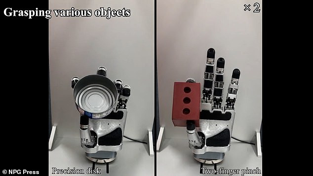Hàn Quốc phát triển bàn tay robot khéo léo như tay con người