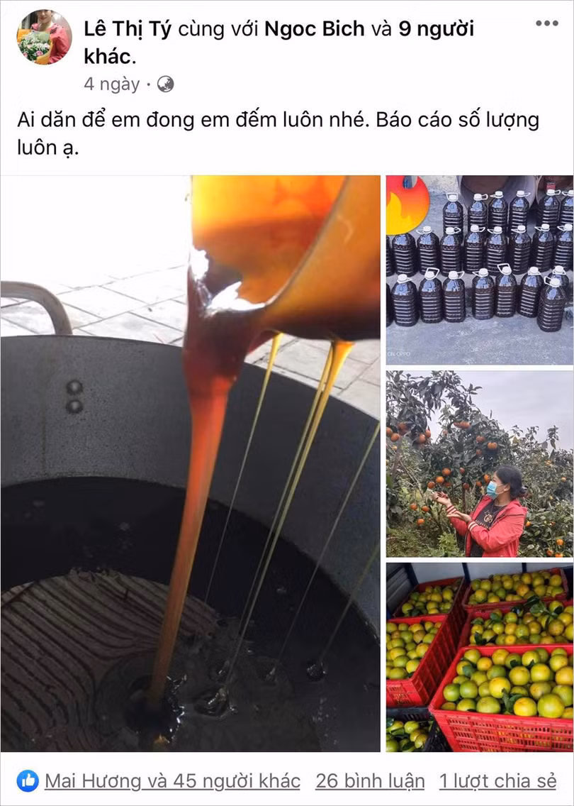 Linh hoạt kết nối, tìm kiếm khách hàng để mật mía Vũ Quang ngọt mãi