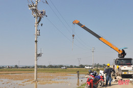 Điện lực Hà Tĩnh quản lý 29 dự án, tổng mức đầu tư hơn 291 tỷ đồng