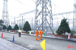 "Xông đất" Trạm Biến áp 500 kV Hà Tĩnh