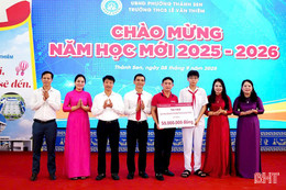 Agribank Chi nhánh Hà Tĩnh II đồng hành cùng năm học mới