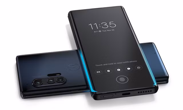Motorola trở lại “cuộc đua” cao cấp với mẫu smartphone màn hình cong Edge+
