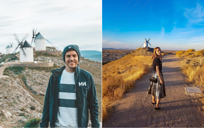 Thiên đường cối xay gió đẹp như tranh vẽ ở Tây Ban Nha