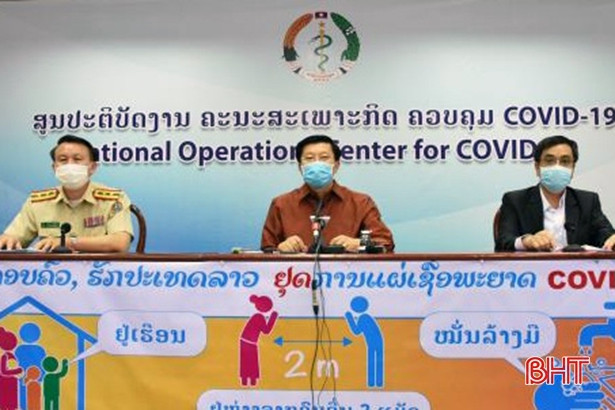 Lào liên tiếp 10 ngày không có ca nhiễm mới dịch Covid-19