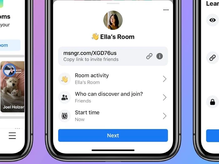 Messenger Rooms - đối thủ của Zoom, hoạt động như thế nào? ảnh 4 Messenger Rooms - đối thủ của Zoom, hoạt động như thế nào?