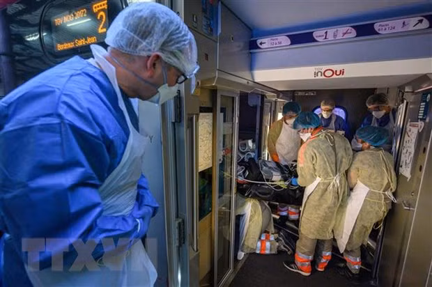 Số ca nhiễm và tử vong do Covid-19 tại châu Âu tiếp tục tăng cao