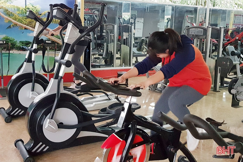 Thực hiện nghiêm quy định phòng dịch, các cơ sở tập thể hình ở TP Hà Tĩnh đón khách trở lại