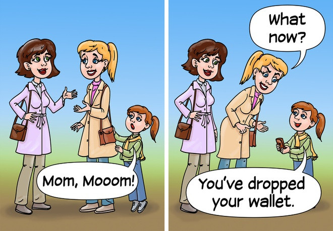 8. Không nghe lời: Người lớn thích con “gọi dạ bảo vâng” mà quên mất đứa trẻ luôn vâng lệnh, làm mọi thứ theo yêu cầu của người khác sẽ đánh mất cơ hội đứng lên vì bản thân mình khi trưởng thành. Vì vậy, dù khá đau đầu, cha mẹ cần chấp nhận con thỉnh thoảng không nghe lời để trẻ trưởng thành tự tin, chủ động. Ảnh: Brightside. 10 điều cha mẹ ngăn cản con khiến tuổi thơ trẻ bớt vui