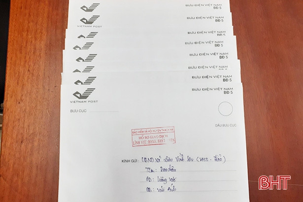 22 xã, thị trấn ở Thạch Hà phủ đầy dịch vụ bưu chính công ích