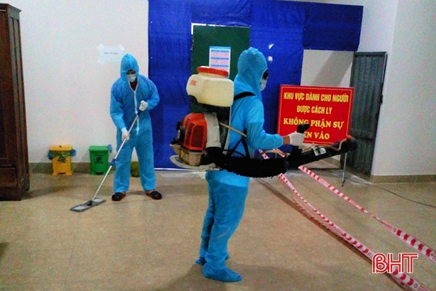 Vũ Quang, Lộc Hà hoàn thành bàn giao công dân cách ly về địa phương