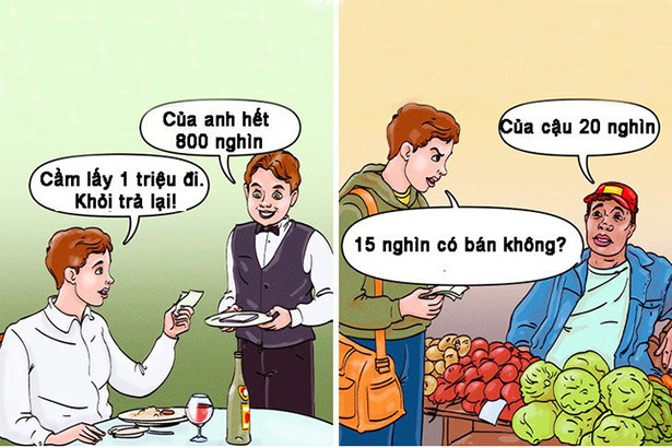 Bó rau và bài học về lối ứng xử nhân văn
