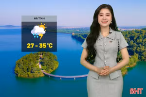Dự báo thời tiết Hà Tĩnh ngày 15/7: Đêm có mưa vài nơi, ngày nắng