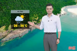 Dự báo thời tiết Hà Tĩnh ngày 24/7: Ngày nắng, đêm mưa vài nơi