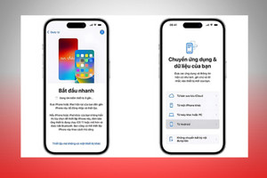 Hướng dẫn chuyển dữ liệu từ Android sang iPhone 