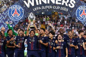Thắng ngược Tottenham, PSG đoạt Siêu Cup châu Âu