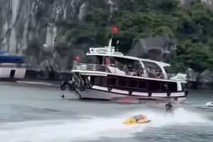 Hai tàu va chạm ở vịnh Lan Hạ, một du khách tử vong