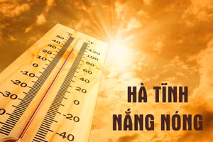 Dự báo từ ngày 21-22/4, Hà Tĩnh có nơi nắng nóng gay gắt