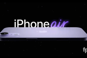 Thiết kế siêu mỏng của iPhone 17 Air lộ diện