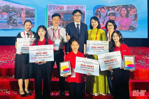 Giáo viên, học sinh Hà Tĩnh được vinh danh tại Hội thi An toàn giao thông toàn quốc