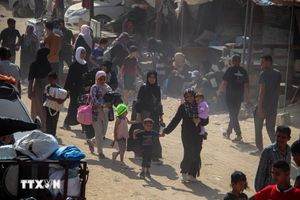 Dải Gaza lún sâu vào khủng hoảng nhân đạo