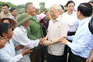 Người dân Thạch Văn nhớ mãi ngày vinh dự được đón Tổng Bí thư Nguyễn Phú Trọng 