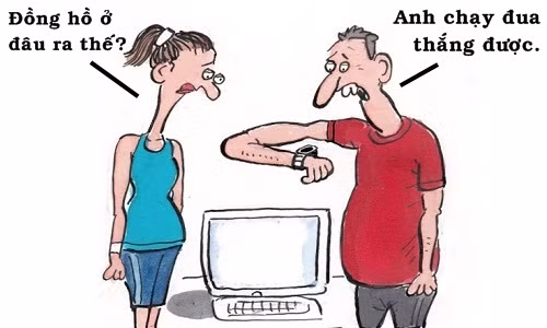 vo buon long vi chong vo dich chay dua