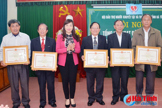 to chuc bao tro 21 754 luot nguoi khuyet tat 3 945 luot tre mo coi