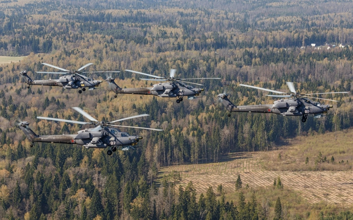 tho san dem mi 28 con ac mong cua is va al nusra o syria