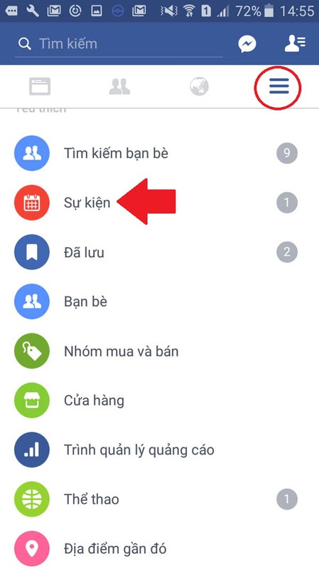 huong dan tao su kien facebook de len ke hoach tu tap