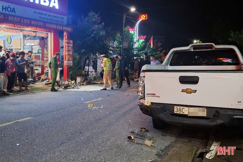 Hiện trường vụ tai nạn giao thông nghiêm trọng khiến nam sinh lớp 12 tử vong. bqbht_br_tai-nan-giao-thong.jpg