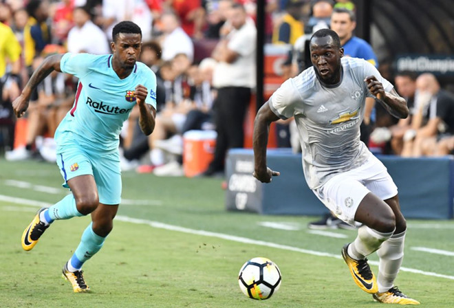 video giao huu barcelona mu the tran don dap sai lam tra gia