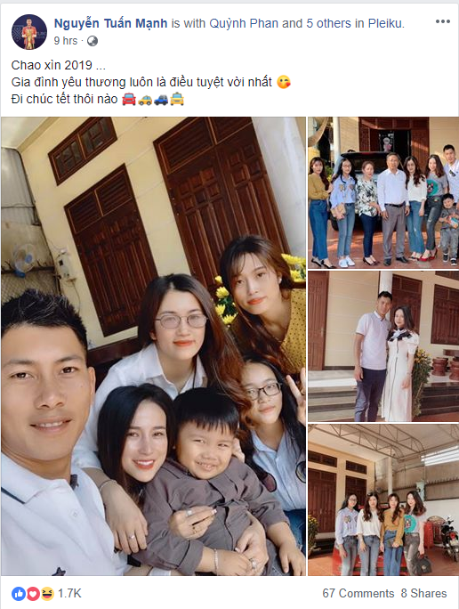 Các cầu thủ ĐT Việt Nam chúc Tết người hâm mộ trong ngày đầu năm mới