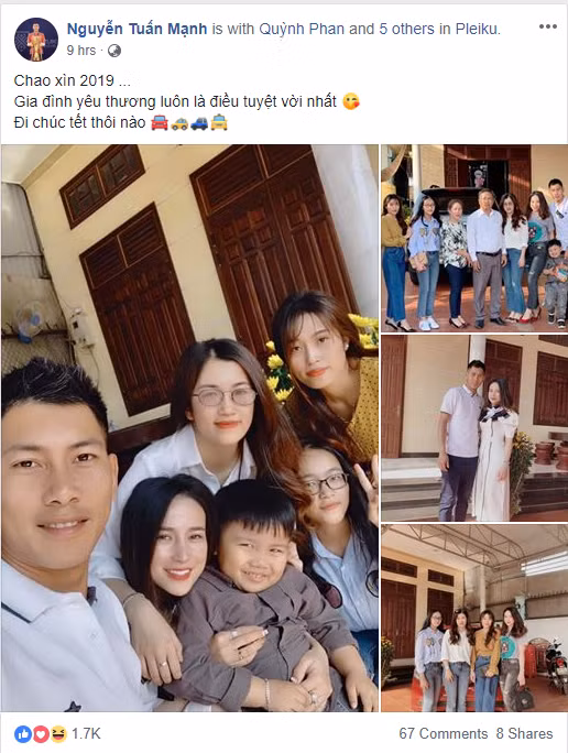 Các cầu thủ ĐT Việt Nam chúc Tết người hâm mộ trong ngày đầu năm mới