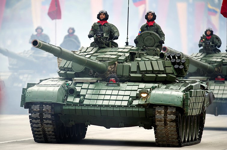 284 “hổ thép” T-72B1V sẽ chặn đứng đà tiến, nếu Mỹ và Colombia tấn công Venezuela?