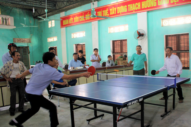 Vui ngày hội thể thao đầu xuân cùng người Thạch Hương