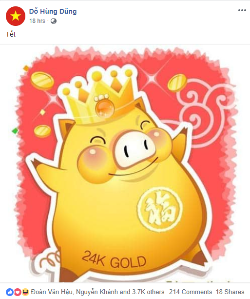 Các cầu thủ ĐT Việt Nam chúc Tết người hâm mộ trong ngày đầu năm mới