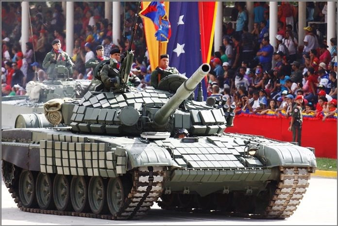 284 “hổ thép” T-72B1V sẽ chặn đứng đà tiến, nếu Mỹ và Colombia tấn công Venezuela?