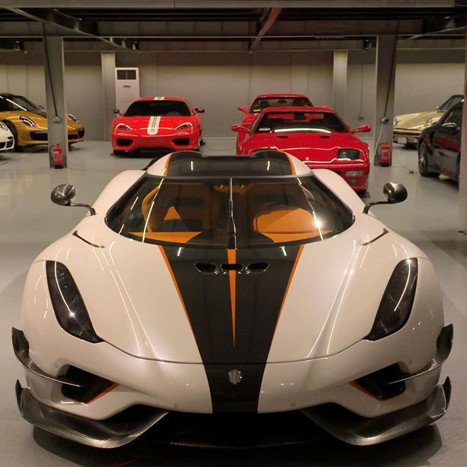 Hoàng tử Ả-rập khoe siêu phẩm Koenigsegg Regera bản “bóng ma”