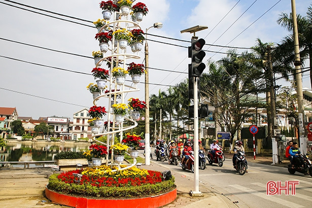 Thành Sen rực rỡ cờ hoa chào đón Xuân Kỷ Hợi