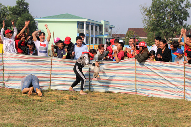 Vui ngày hội thể thao đầu xuân cùng người Thạch Hương