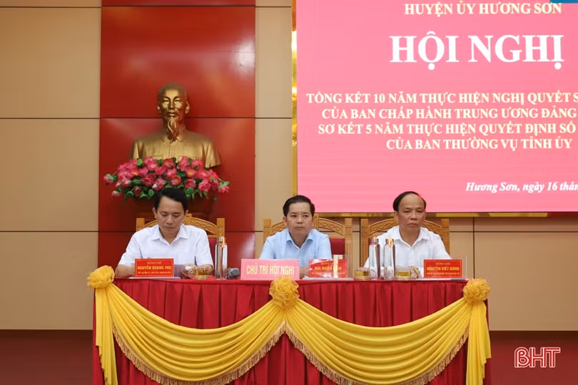 Hương Sơn tích cực đưa các nghị quyết vào cuộc sống