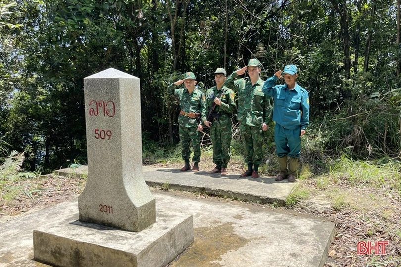 Những bước chân tuần tra trên tuyến biên giới Việt - Lào