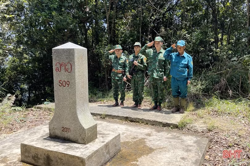 Những bước chân tuần tra trên tuyến biên giới Việt - Lào