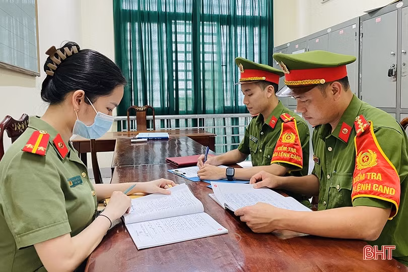 Đại úy công an tiêu biểu trong học và làm theo gương Bác
