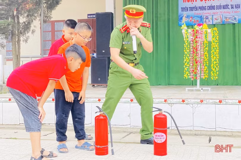 22 cơ sở giáo dục ở TX Hồng Lĩnh đạt chuẩn “trường học an toàn”