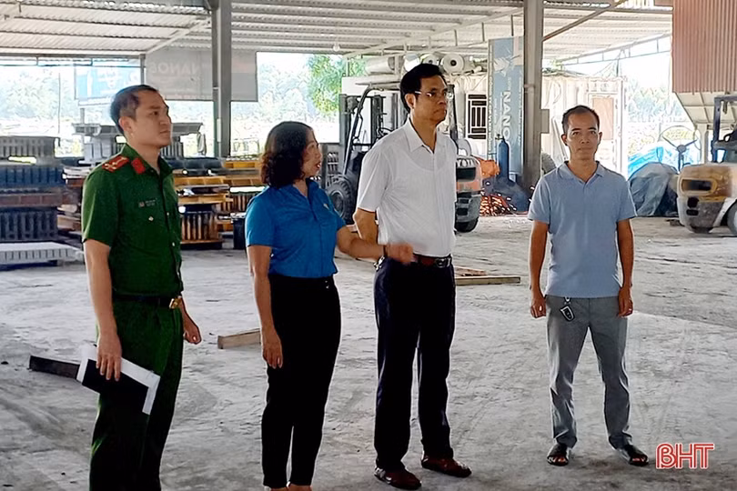 Doanh nghiệp Hà Tĩnh tăng cường đảm bảo an toàn tại nơi làm việc